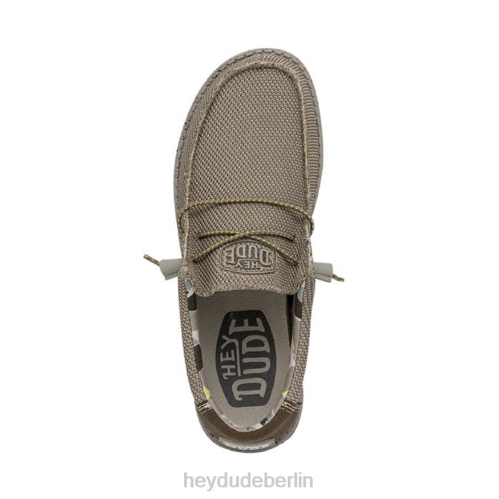 Wally Sox Triple Needle Hey Dude Männer 8JFX445 Schuhe Kamel