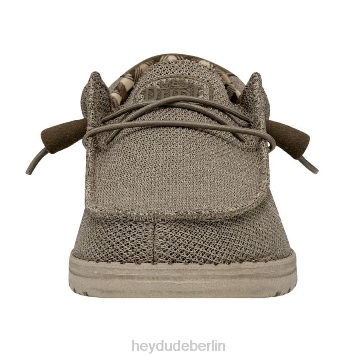 Wally Sox breit Hey Dude Männer 8JFX296 Schuhe Beige