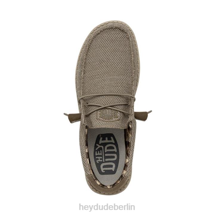 Wally Sox breit Hey Dude Männer 8JFX296 Schuhe Beige