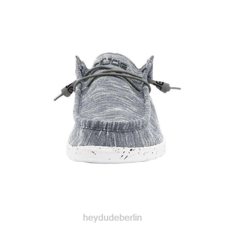 Wally Stretch-Fleece Hey Dude Männer 8JFX462 Schuhe Steinweiß