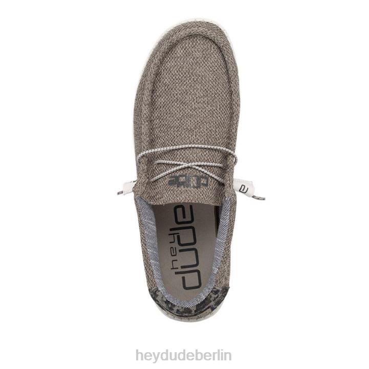 Wally Stretch Hey Dude Männer 8JFX326 Schuhe Sanddünen-Camouflage