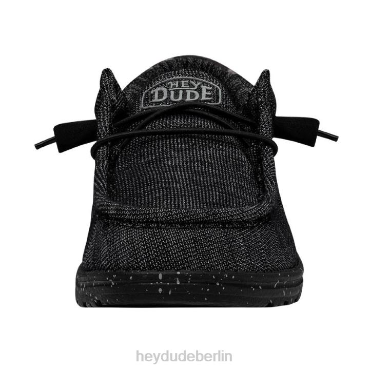 Wally Stretch Poly Hey Dude Männer 8JFX306 Schuhe Mitternachtsbunker