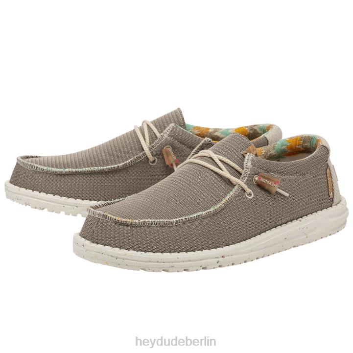Wally-Strick Hey Dude Männer 8JFX466 Schuhe Wüstenbraun