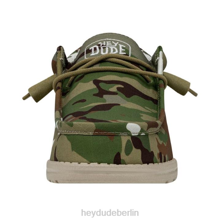 Wally-Tarnung Hey Dude Männer 8JFX431 Schuhe Multi-Camouflage