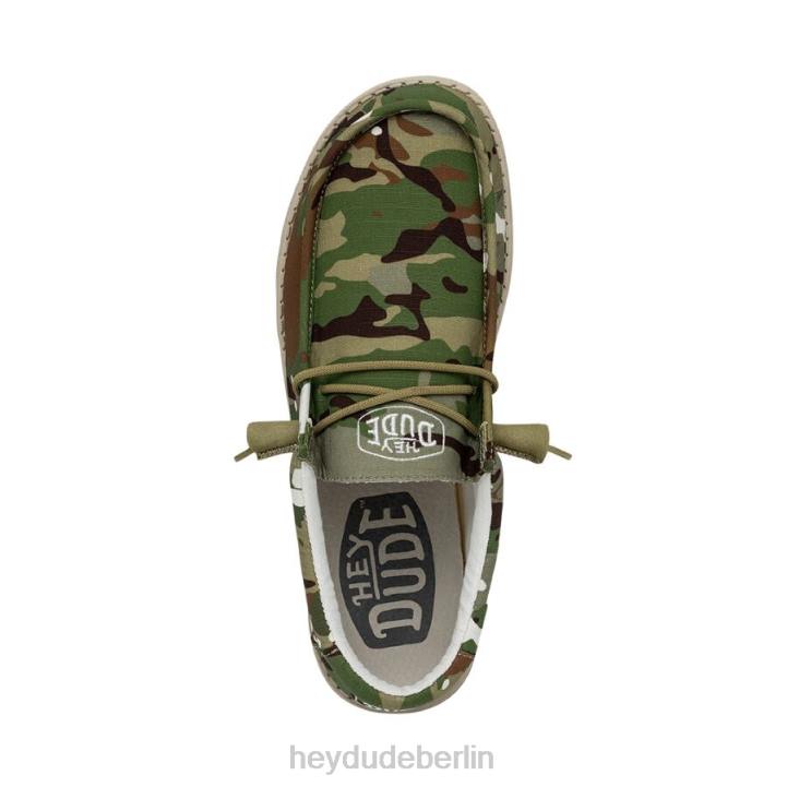 Wally-Tarnung Hey Dude Männer 8JFX431 Schuhe Multi-Camouflage