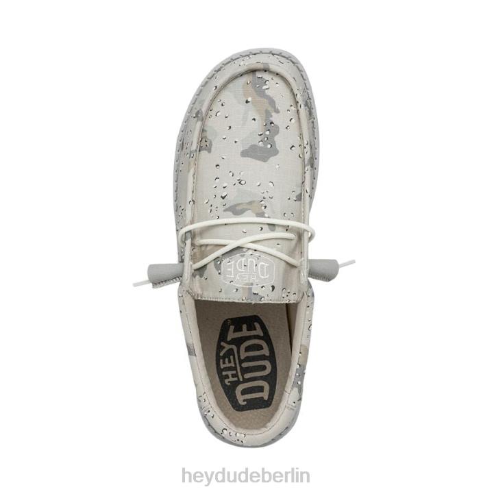 Wally-Tarnung Hey Dude Männer 8JFX432 Schuhe Graustufen-Wüstentarnung