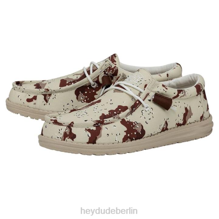 Wally-Tarnung Hey Dude Männer 8JFX433 Schuhe Wüstentarn