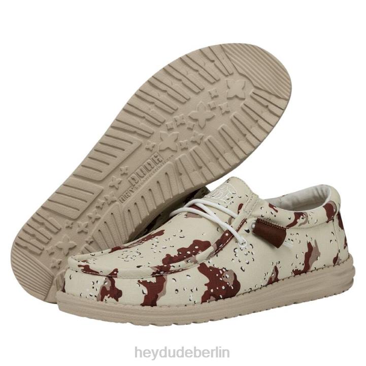 Wally-Tarnung Hey Dude Männer 8JFX433 Schuhe Wüstentarn