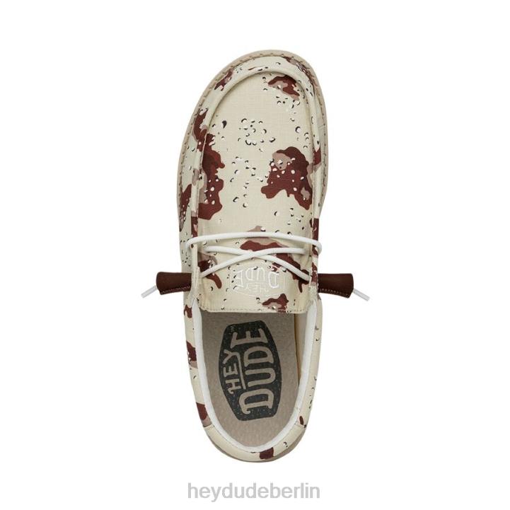 Wally-Tarnung Hey Dude Männer 8JFX433 Schuhe Wüstentarn