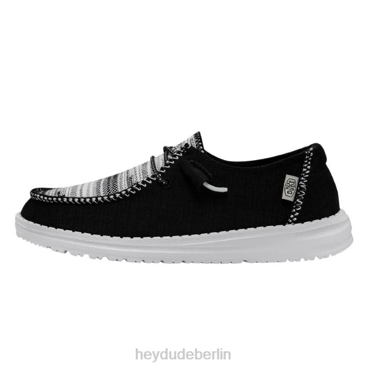 Wendy Boho Decke Hey Dude Männer 8JFX170 Schuhe Zion schwarz