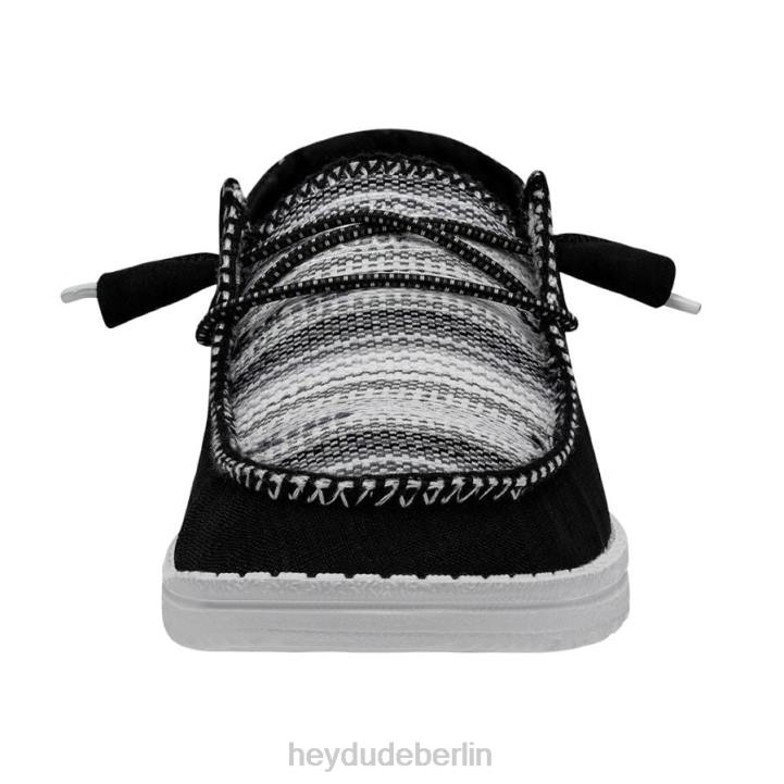 Wendy Boho Decke Hey Dude Männer 8JFX170 Schuhe Zion schwarz