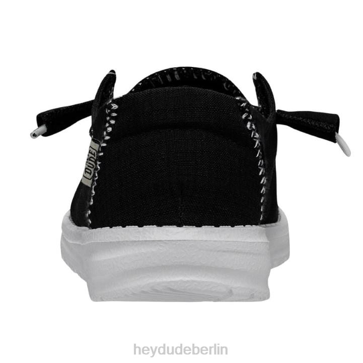 Wendy Boho Decke Hey Dude Männer 8JFX170 Schuhe Zion schwarz