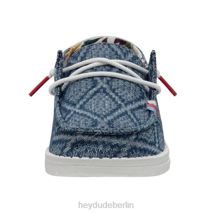 Wendy Boho Hey Dude Männer 8JFX61 Schuhe echtes Blau