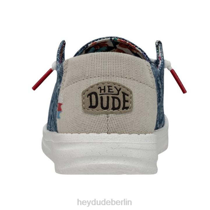 Wendy Boho Hey Dude Männer 8JFX61 Schuhe echtes Blau