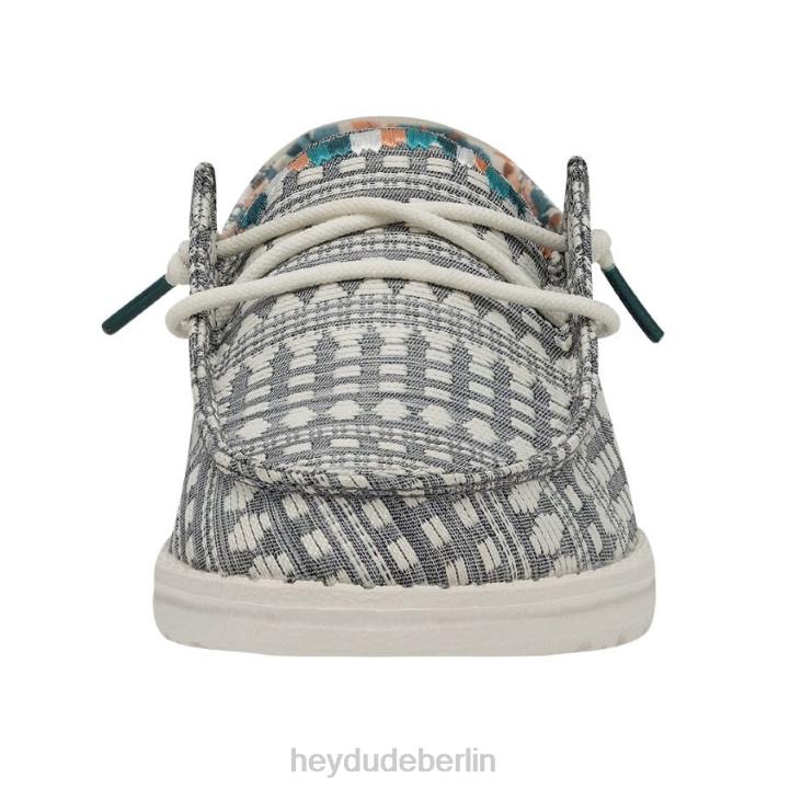 Wendy Boho Hey Dude Männer 8JFX63 Schuhe Stickerei grau