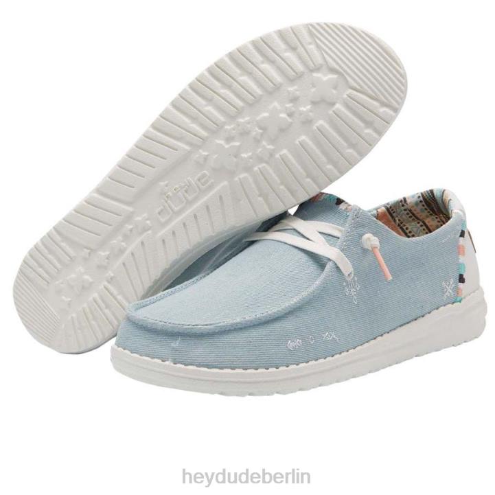 Wendy Boho Hey Dude Männer 8JFX66 Schuhe leichter Denim