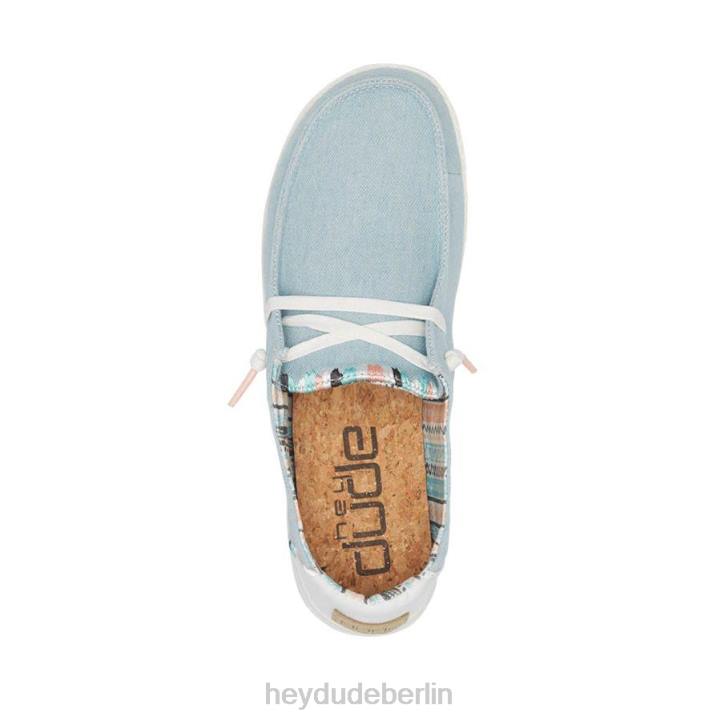 Wendy Boho Hey Dude Männer 8JFX66 Schuhe leichter Denim