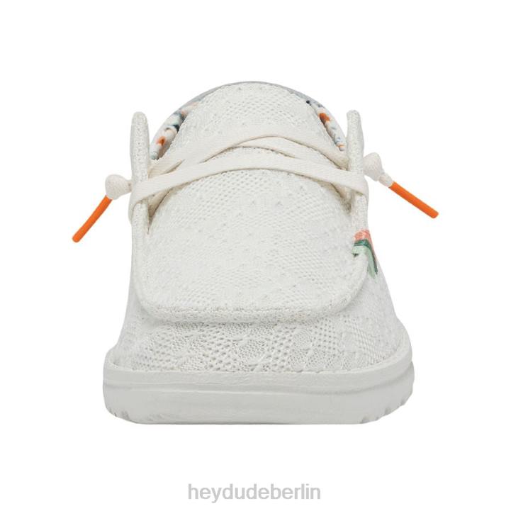 Wendy Boho Hey Dude Männer 8JFX69 Schuhe weiße Häkelarbeit