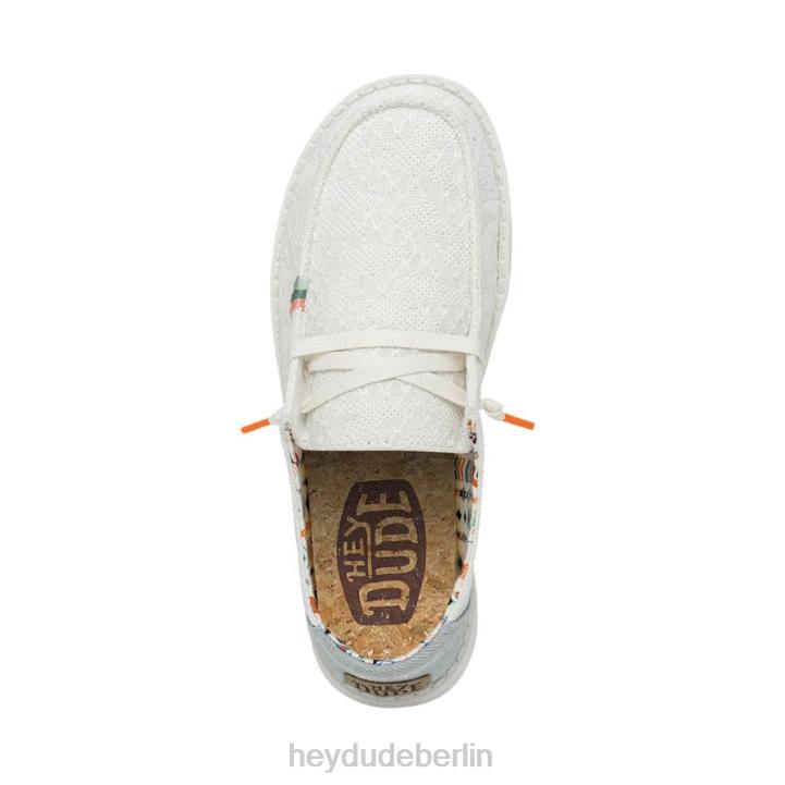 Wendy Boho Hey Dude Männer 8JFX69 Schuhe weiße Häkelarbeit