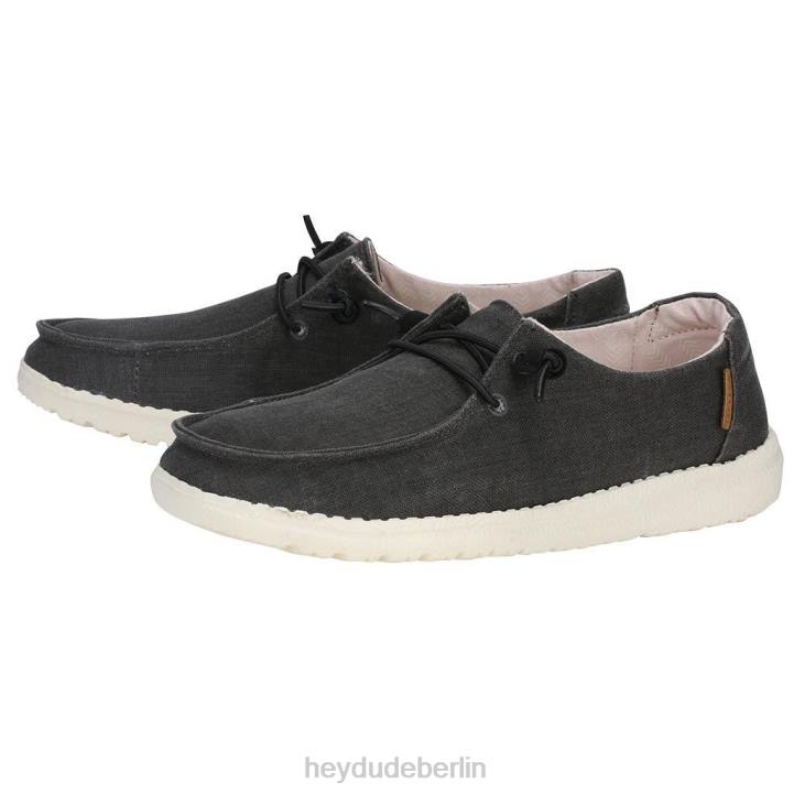 Wendy Chambray Hey Dude Männer 8JFX104 Schuhe aus schwarz