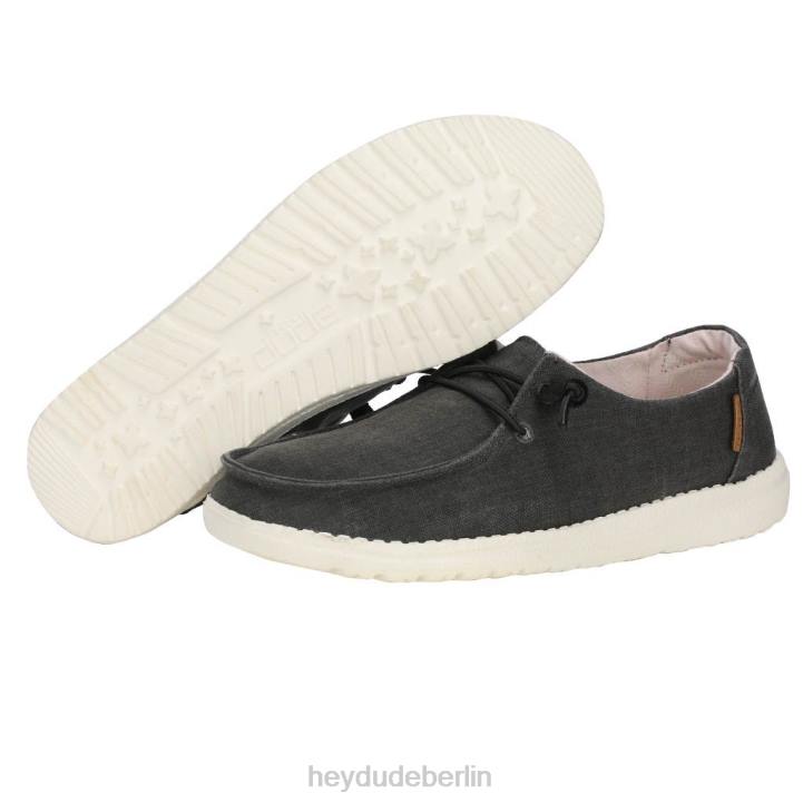 Wendy Chambray Hey Dude Männer 8JFX104 Schuhe aus schwarz