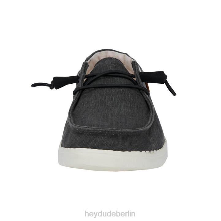 Wendy Chambray Hey Dude Männer 8JFX104 Schuhe aus schwarz