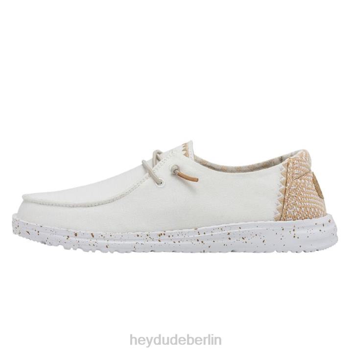Wendy Chambray Hey Dude Männer 8JFX95 Schuhe weißer Sand