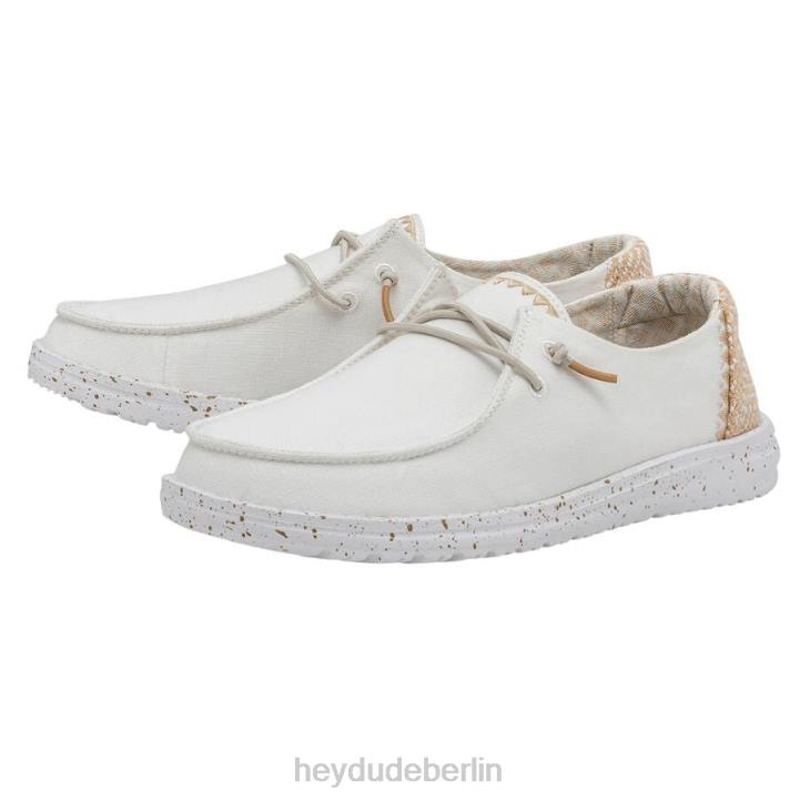 Wendy Chambray Hey Dude Männer 8JFX95 Schuhe weißer Sand