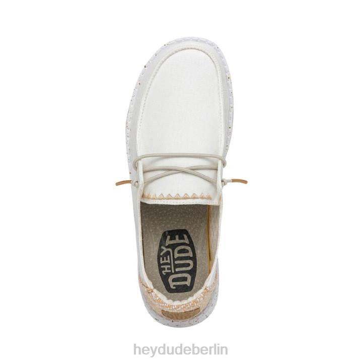 Wendy Chambray Hey Dude Männer 8JFX95 Schuhe weißer Sand