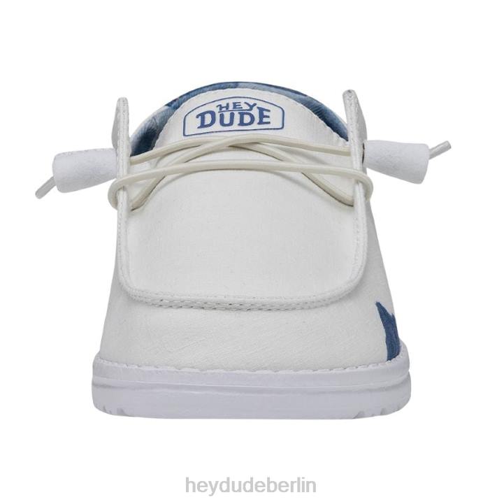 Wendy Colorado Aquarell Hey Dude Männer 8JFX197 Schuhe Weiß