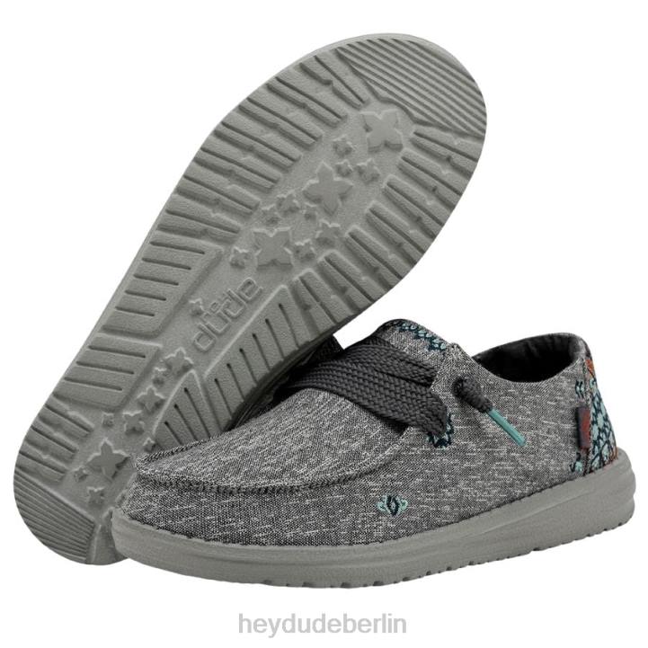 Wendy Flora Hey Dude Männer 8JFX138 Schuhe Tulpengrau