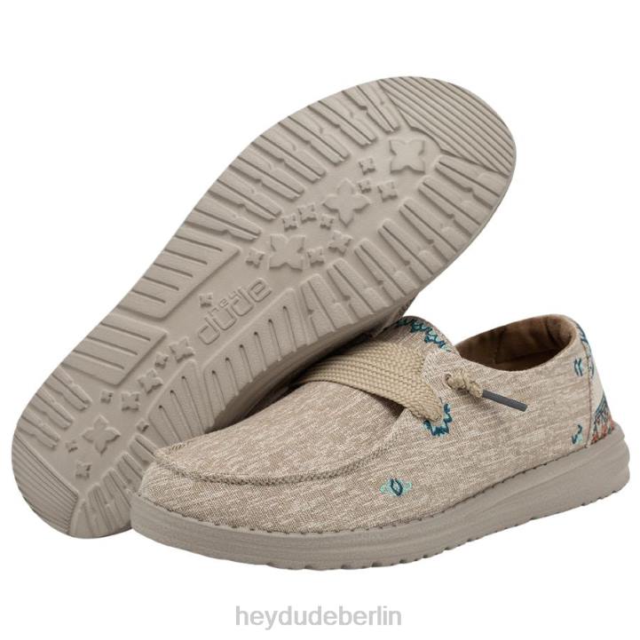 Wendy Flora Hey Dude Männer 8JFX139 Schuhe Sonnenblumenbeige