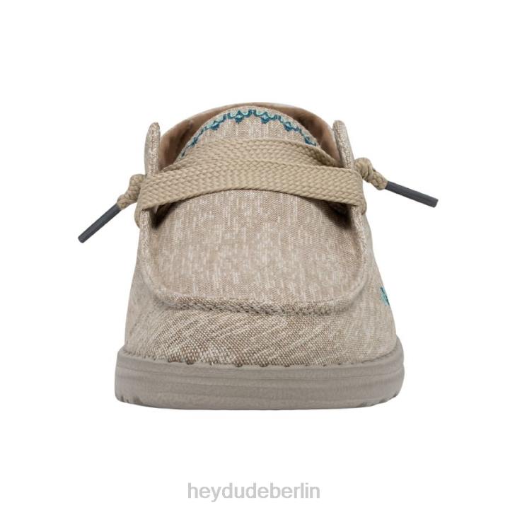 Wendy Flora Hey Dude Männer 8JFX139 Schuhe Sonnenblumenbeige