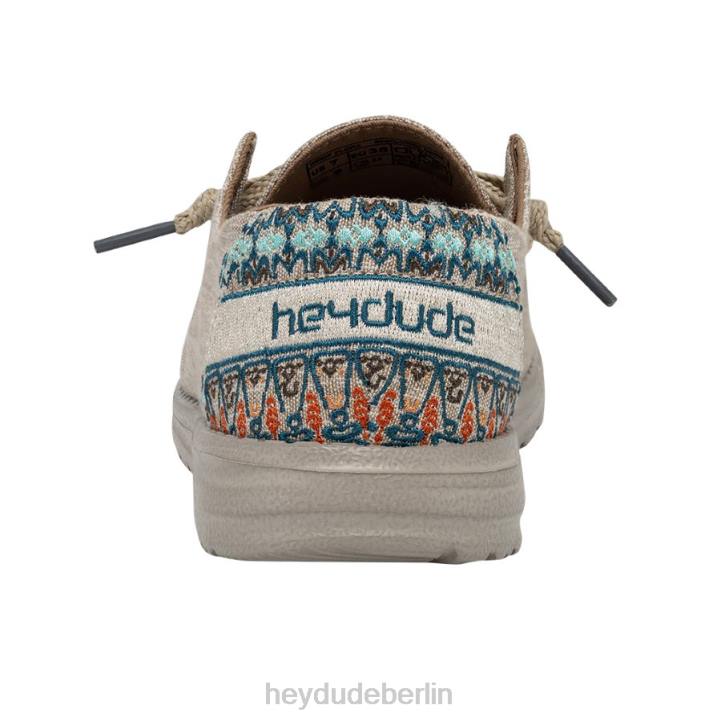 Wendy Flora Hey Dude Männer 8JFX139 Schuhe Sonnenblumenbeige