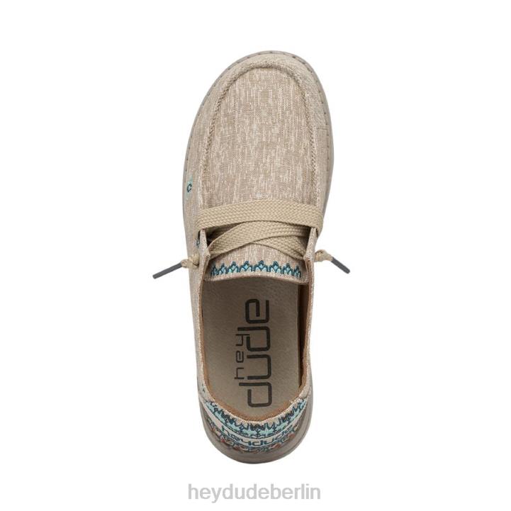 Wendy Flora Hey Dude Männer 8JFX139 Schuhe Sonnenblumenbeige