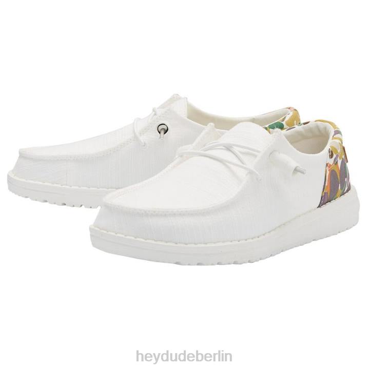 Wendy Funk Chambray Hey Dude Männer 8JFX161 Schuhe Weiß