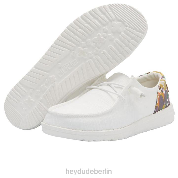 Wendy Funk Chambray Hey Dude Männer 8JFX161 Schuhe Weiß