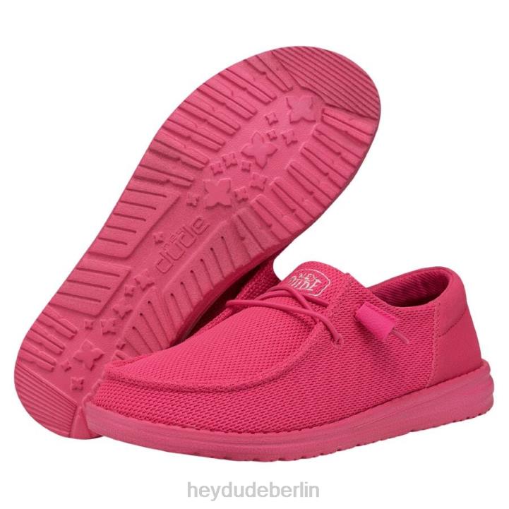 Wendy Funk Mono Hey Dude Männer 8JFX113 Schuhe elektrisches Rosa