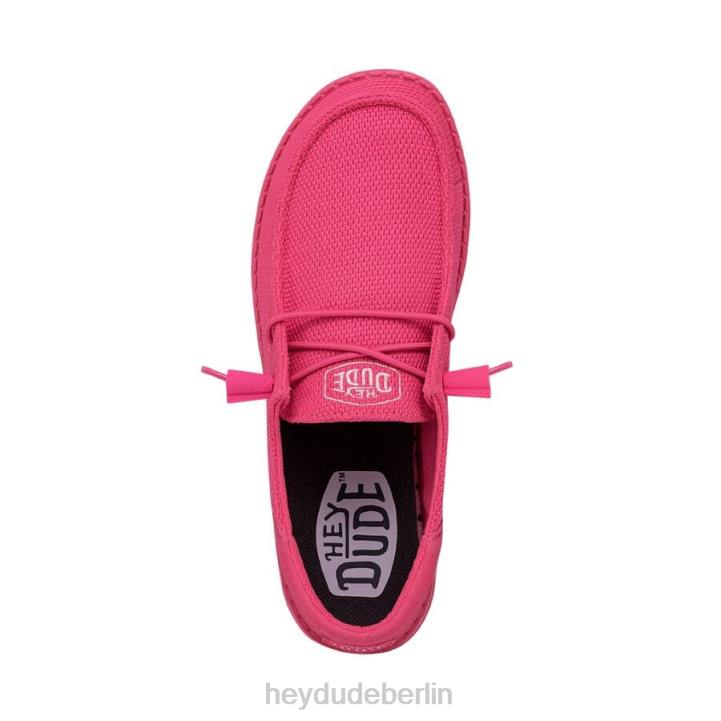 Wendy Funk Mono Hey Dude Männer 8JFX113 Schuhe elektrisches Rosa