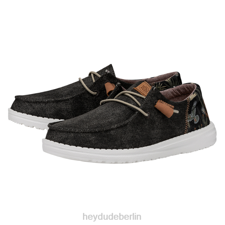 Wendy Funk Oase Hey Dude Männer 8JFX13 Schuhe Schwarz