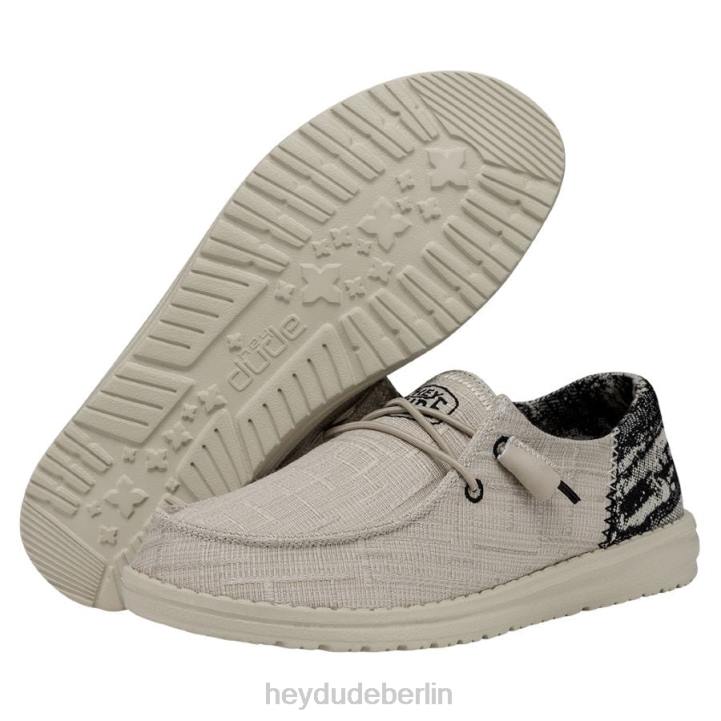 Wendy Funk Slub-Decke Hey Dude Männer 8JFX118 Schuhe Horizont