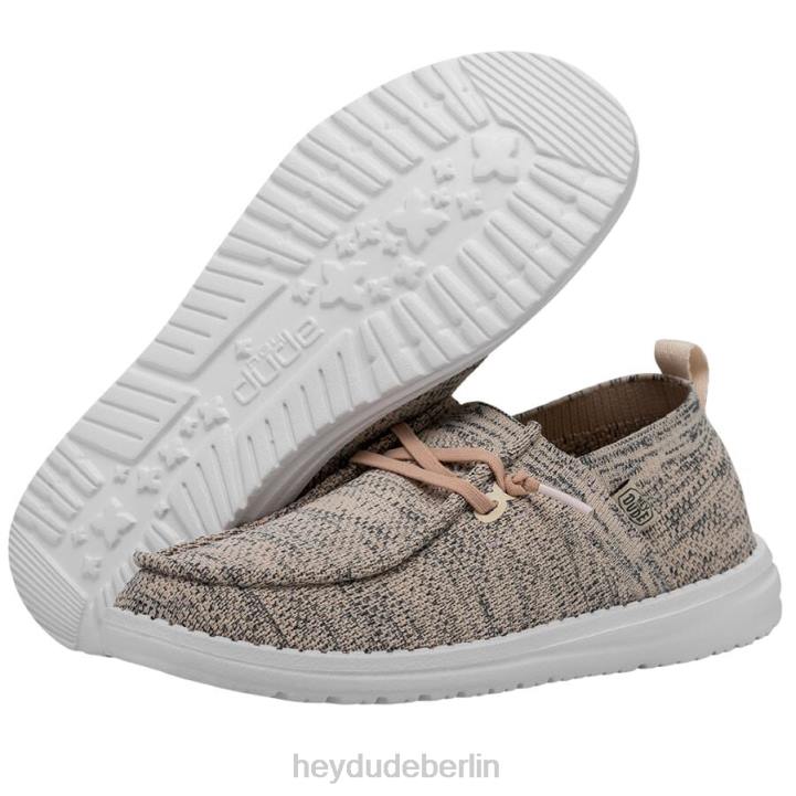 Wendy Halo Hey Dude Männer 8JFX131 Schuhe Hell-Pink