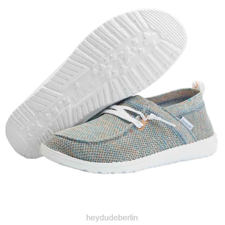 Wendy Halo Hey Dude Männer 8JFX132 Schuhe Azurkoralle