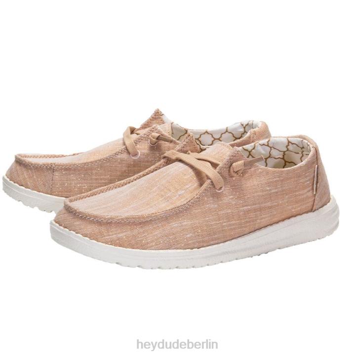 Wendy Hey Dude Männer 8JFX73 Schuhe funkelndes Roségold