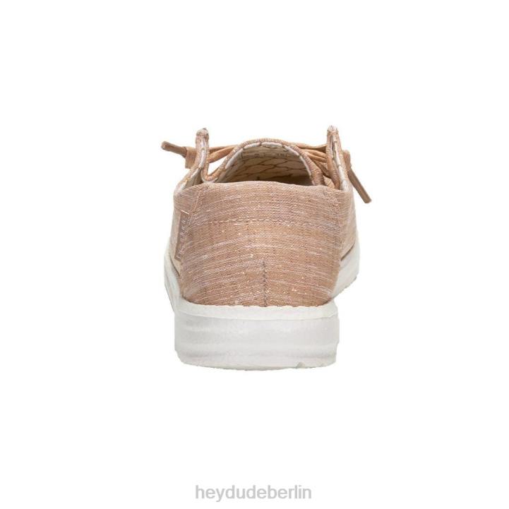 Wendy Hey Dude Männer 8JFX73 Schuhe funkelndes Roségold