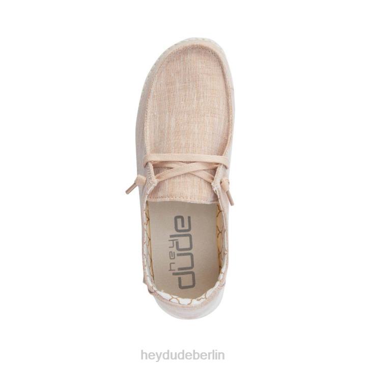 Wendy Hey Dude Männer 8JFX73 Schuhe funkelndes Roségold
