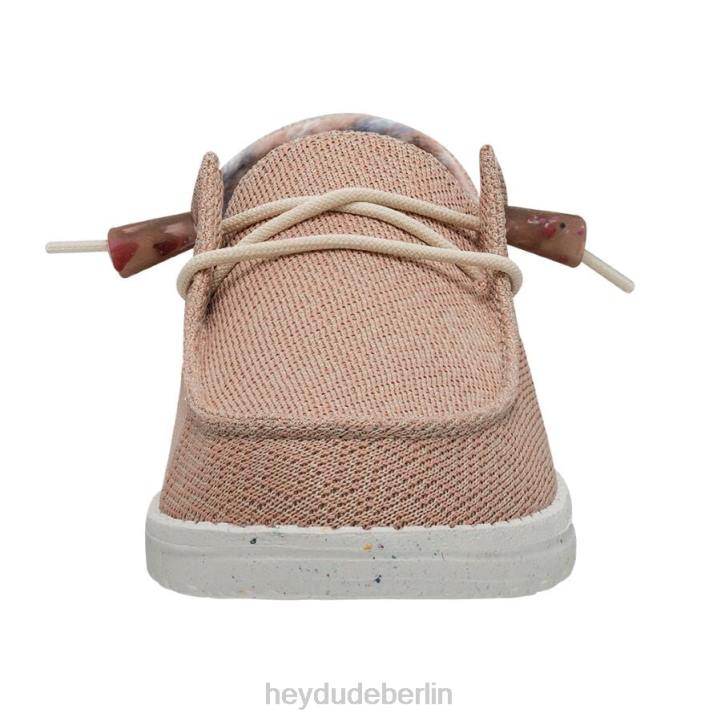 Wendy Knit II Hey Dude Männer 8JFX55 Schuhe rosa Salz