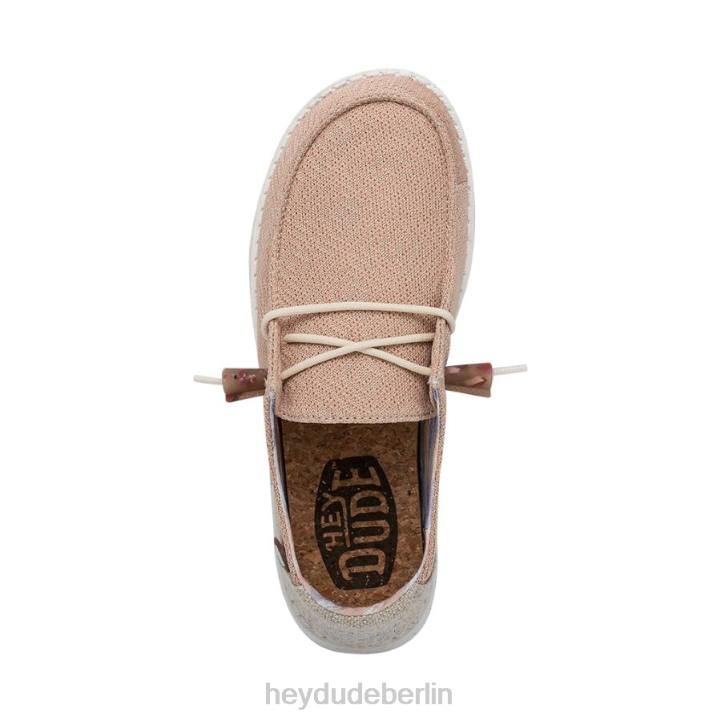 Wendy Knit II Hey Dude Männer 8JFX55 Schuhe rosa Salz