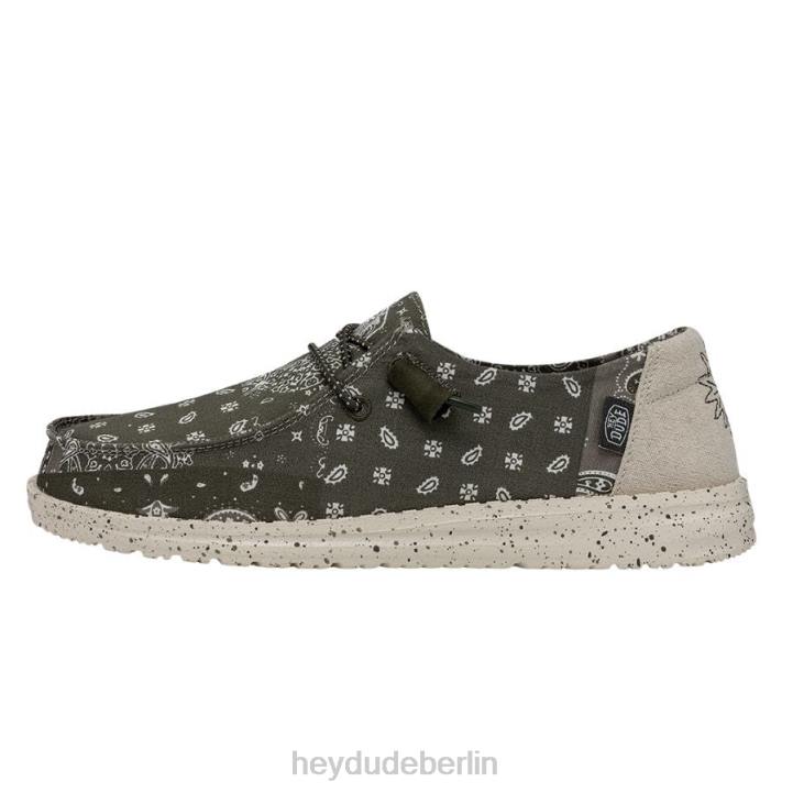 Wendy-Patch Hey Dude Männer 8JFX163 Schuhe Geo-Bandana-Armee