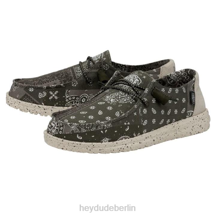 Wendy-Patch Hey Dude Männer 8JFX163 Schuhe Geo-Bandana-Armee